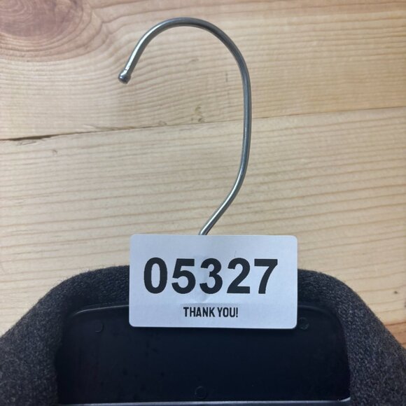 Vintage Gap Jacket Mens Medium Gray Full Zip Wool Bomber Coat - Picture 12 of 12